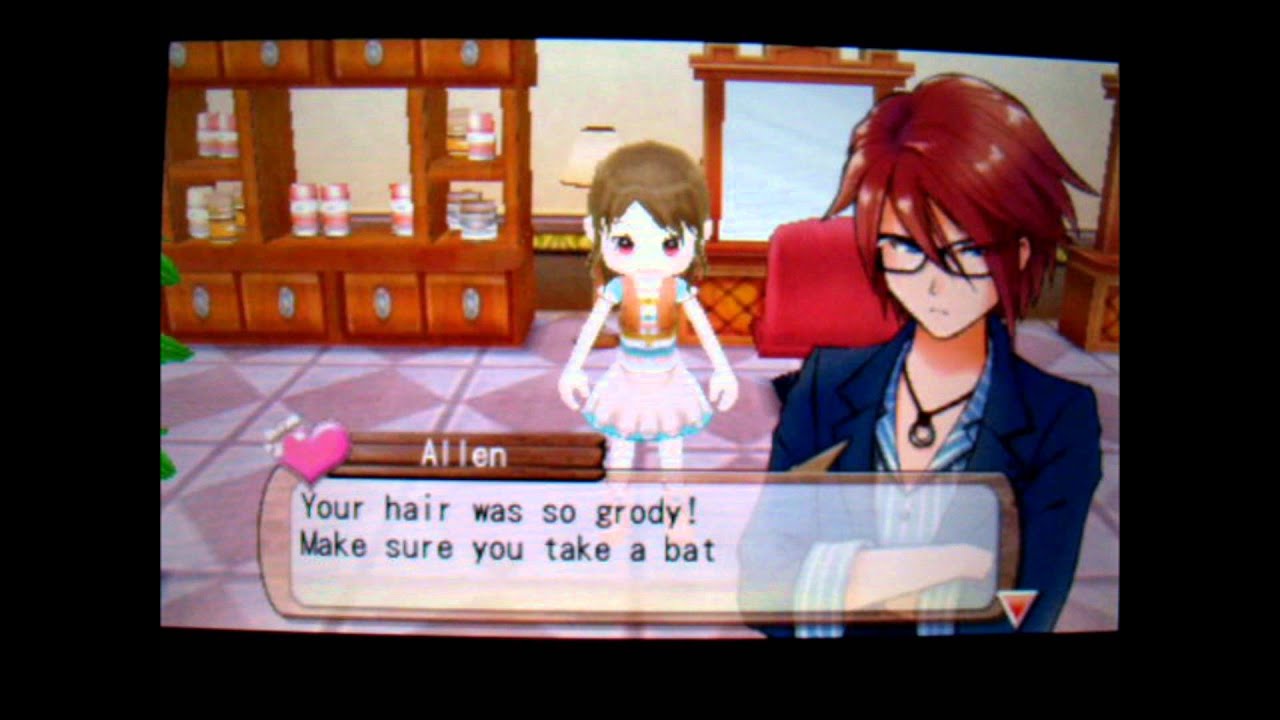 Harvest Moon: A New Beginning | Getting a Haircut (while dating Allen)