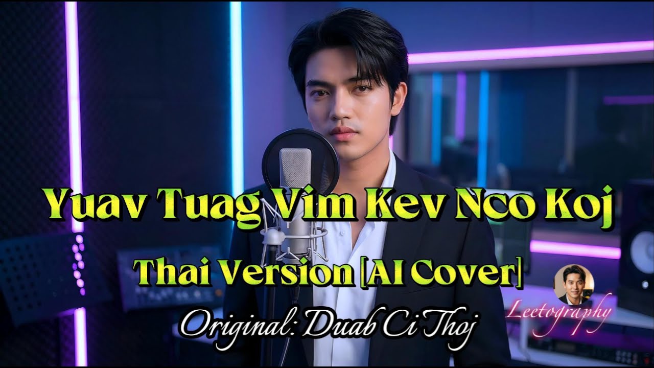Yuav Tuag Vim Kev Nco Koj_Thai Male Ver [AI Cover]