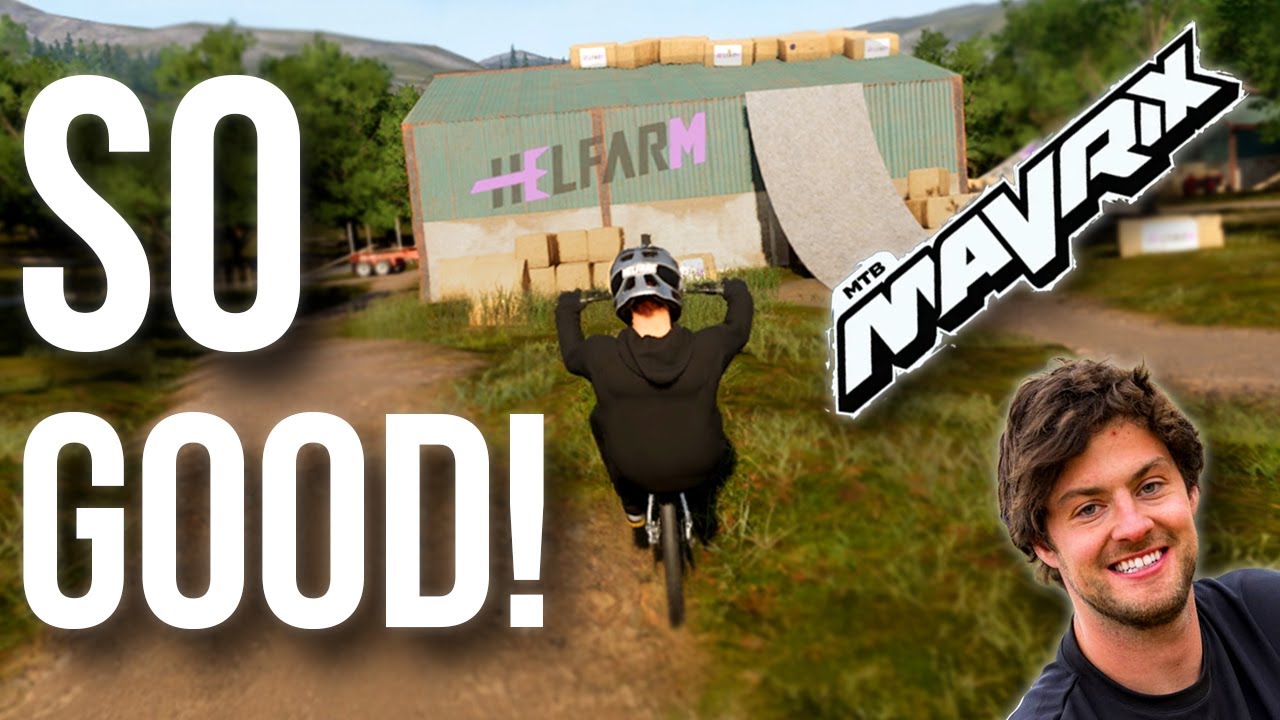 Is This The BEST Mountain Biking Game? │ MAVRIX By Matt Jones Ep1