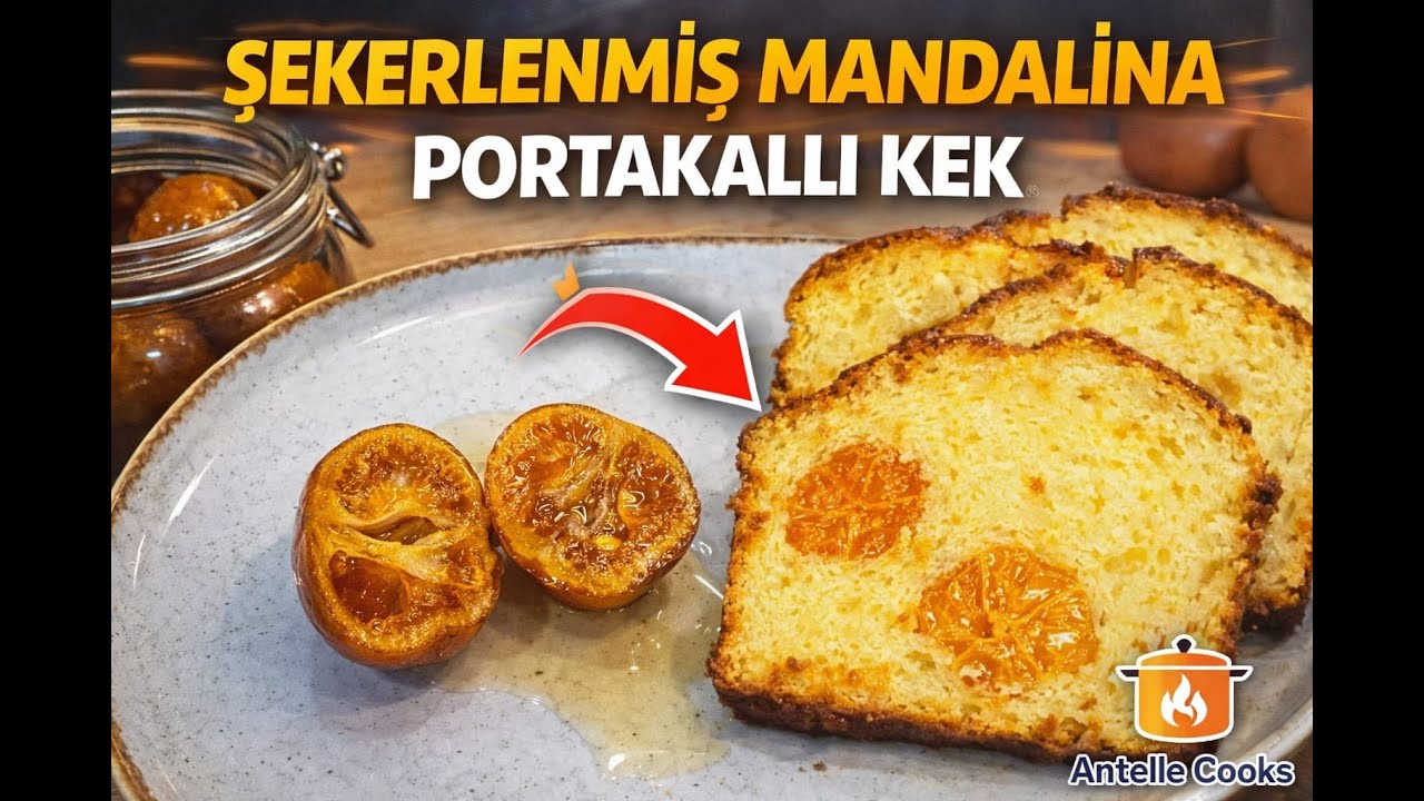 Bu Kek Normal Değil… Mandalinalı Versiyonu OLAY 🔥