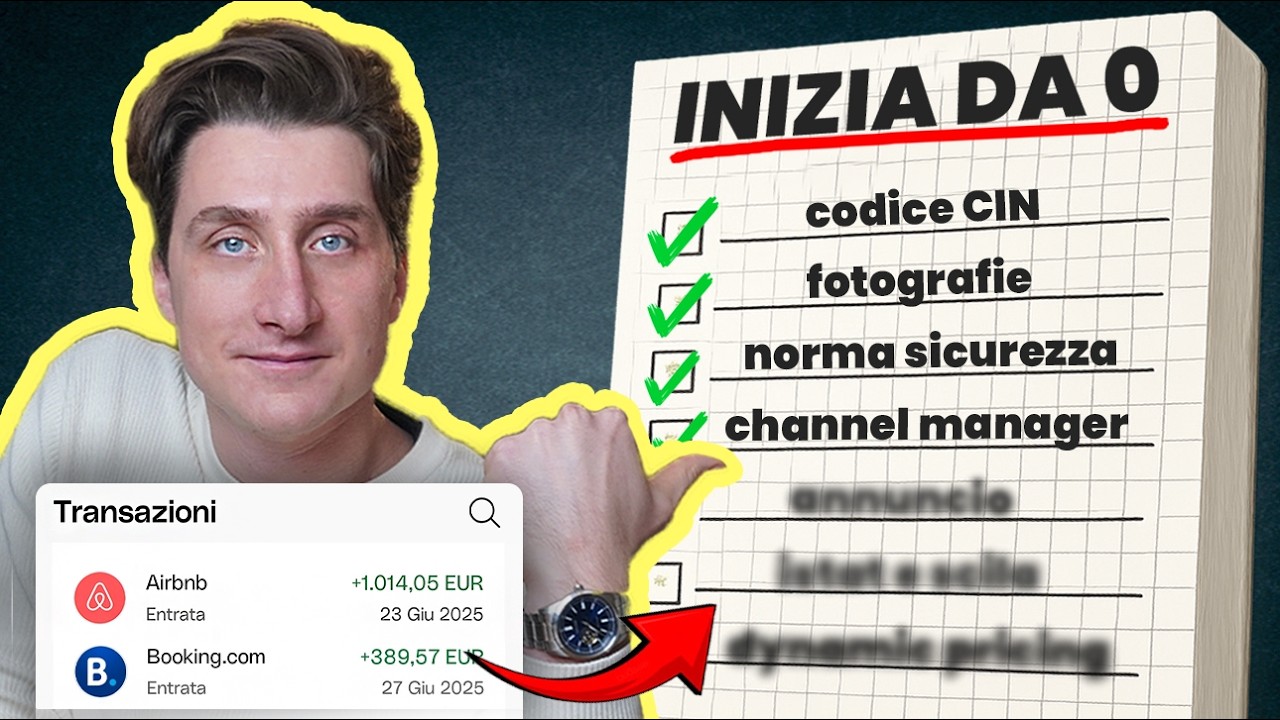 Come iniziare a fare AFFITTI BREVI in 30 giorni