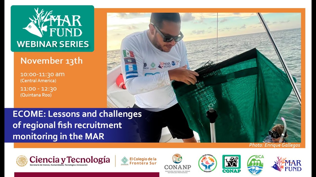 ECOME: Learnings and challenges of regional monitoring of fish recruitment in the MAR
