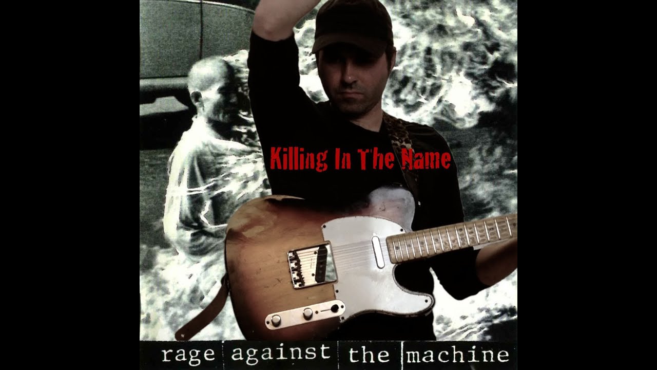 Rage Against The Machine - Killing In The Name - guitar cover By Martial Allart