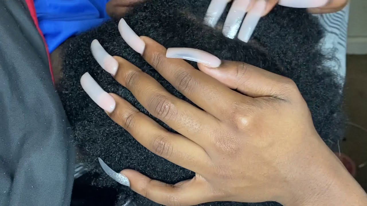 Scalp Scratching/Massage With Nails 💅🏽 ( With and Without Gloves )