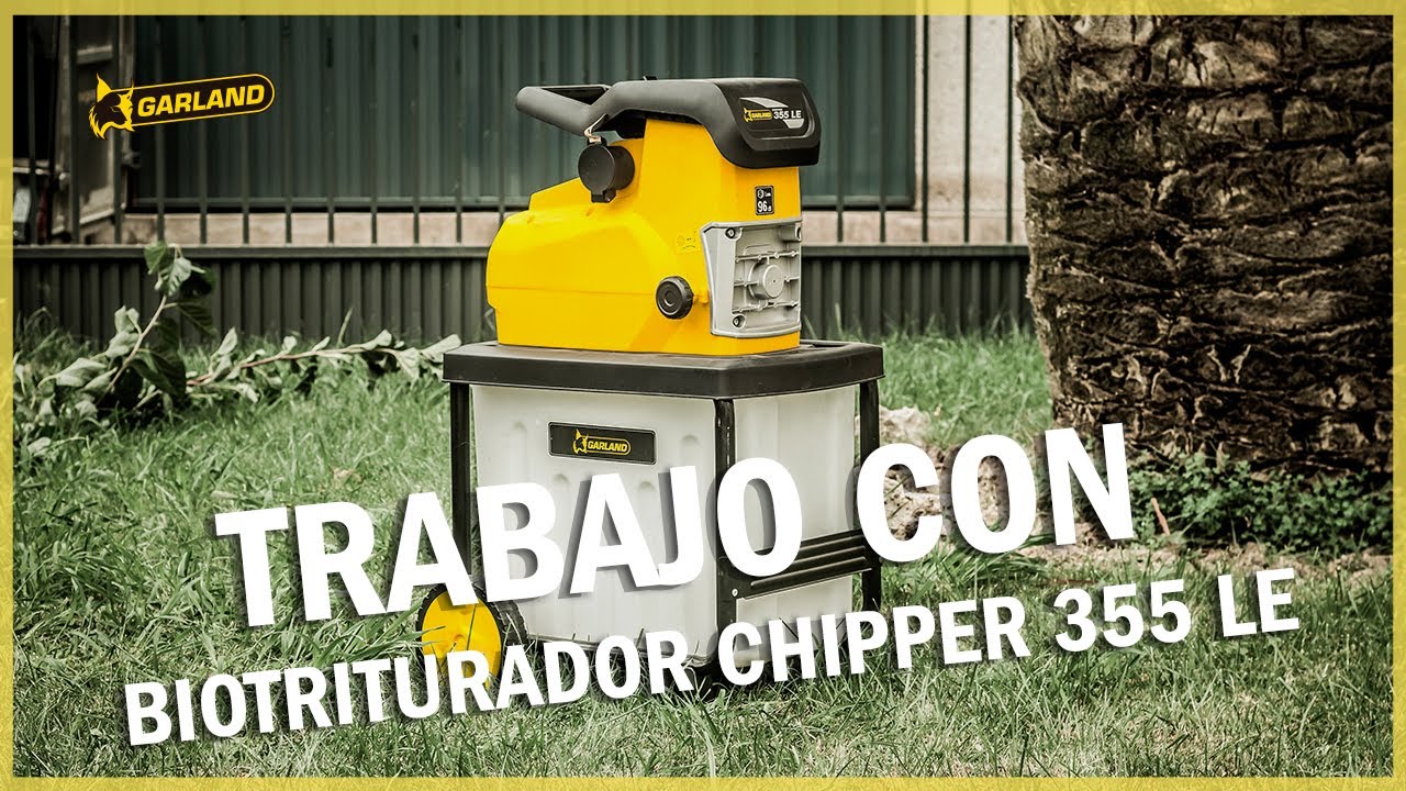 Biotrituradora CHIPPER 355 LE | TRABAJO