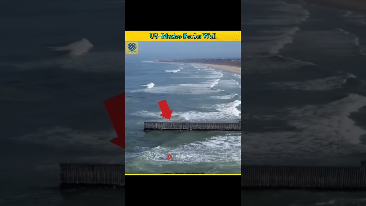 🇺🇸🧱 Why Does the U.S.&ndash;Mexico Border Wall Have Small Holes?#us #mexico #border #shorts