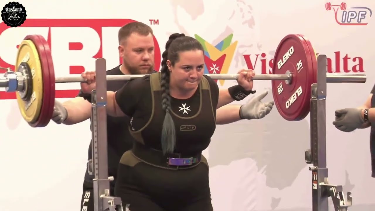 Catherine Portelli - 13th Place 440kg Total - 84+kg Class 2024 IPF Women's Classic