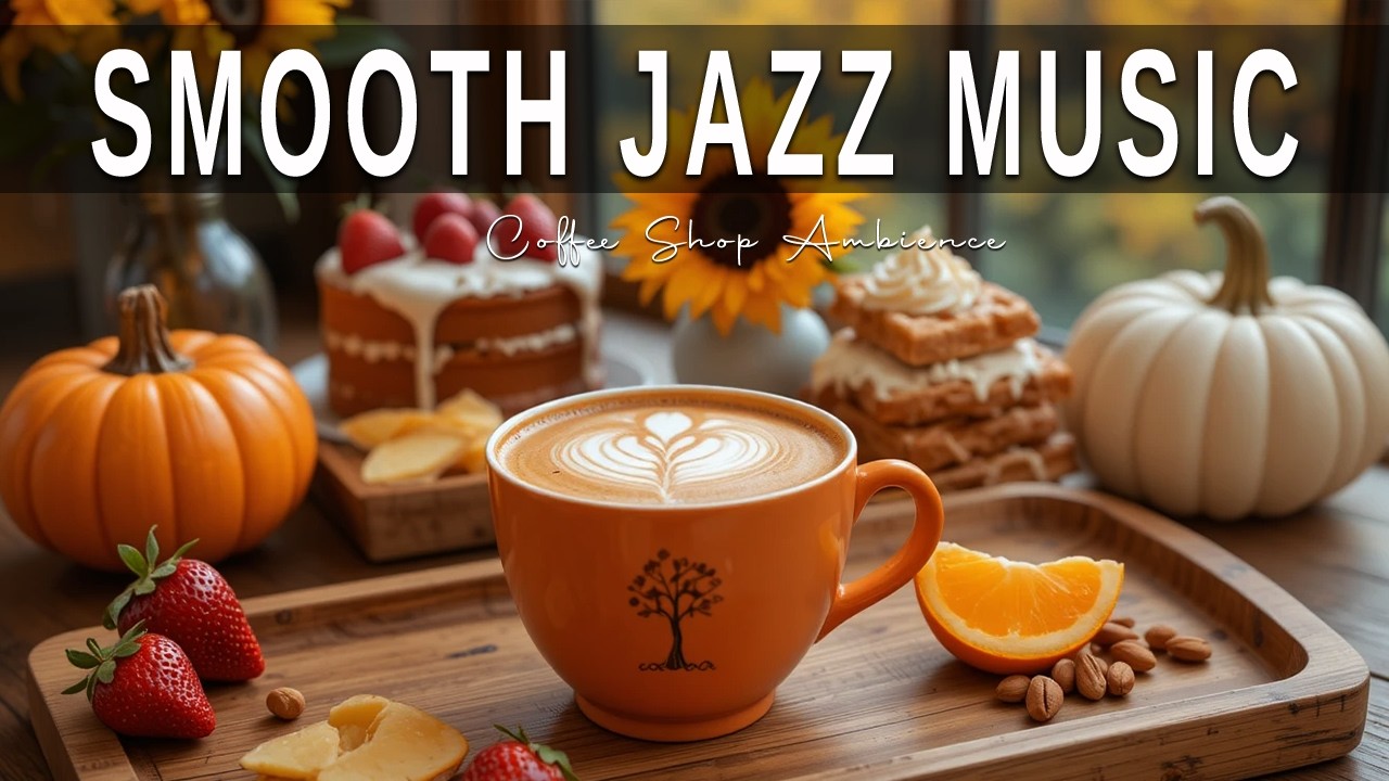 Smooth Jazz Music ☕ Bossa Nova background for Great Moods, Stress Relief & Relaxing