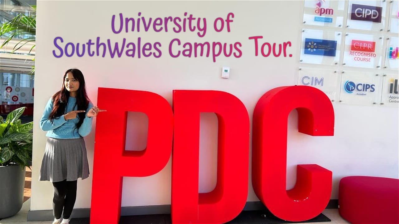 University of South Wales - Treforest Campus Tour | শীতের সকালে ইউনিভার্সিটি ক্যাম্পাস ট্যুর 😍