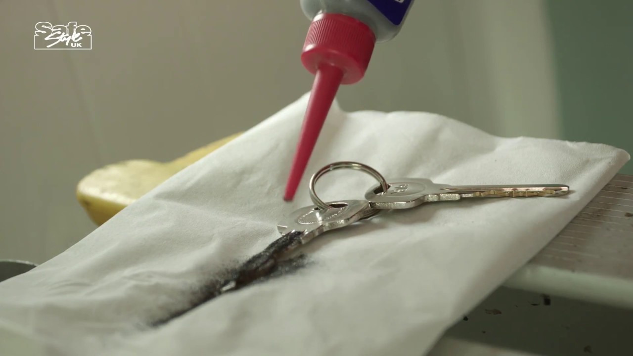 Key Sticking in the Lock? Use Graphite to Stop it!