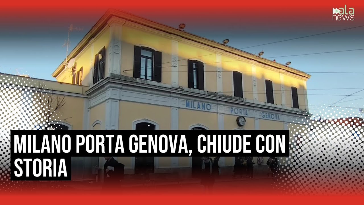 Chiude la stazione di Milano Porta Genova: l'ultimo viaggio su un treno storico