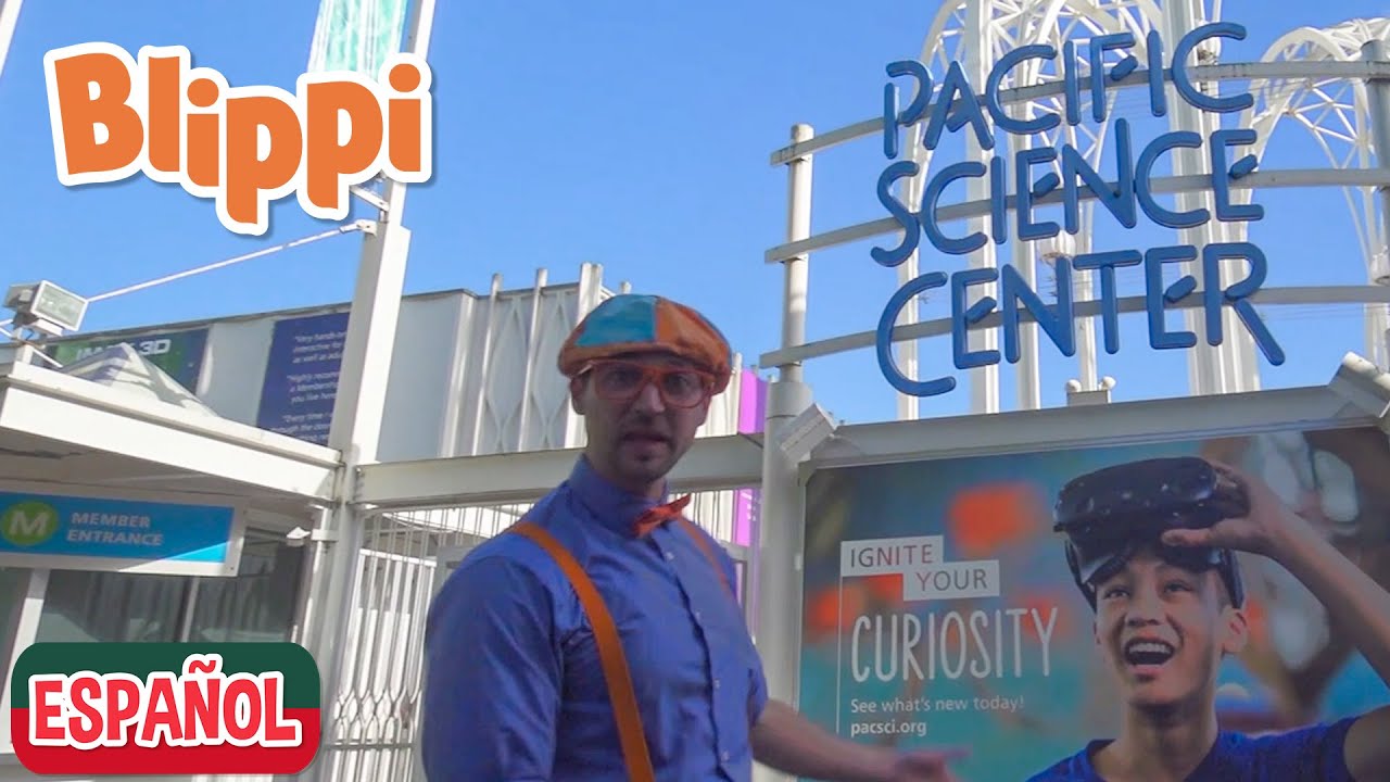 Blippi visita el Pacific Science Center | Aprende con Blippi | @BlippiEspañol  | Moonbug Kids