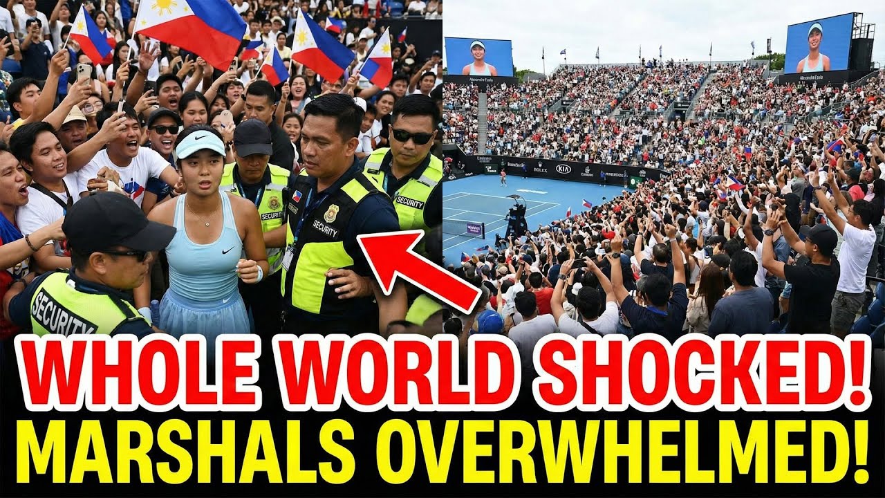 Unbelievable Scenes Alexandra Eala Surrounded by Thousands of Fans! The Viral Moment That Shook the