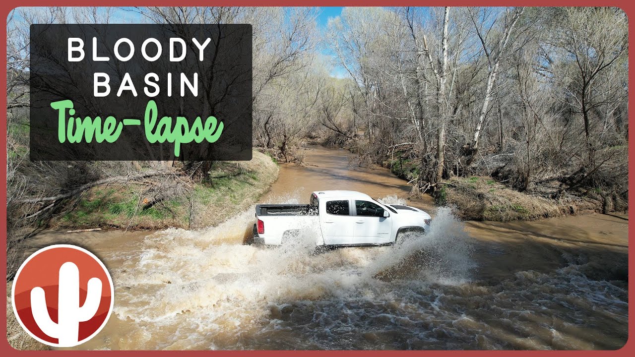 Bloody Basin Road Time Lapse | Interstate 17 to Sheep's Bridge and Mazatzal Wilderness | Agua Fria