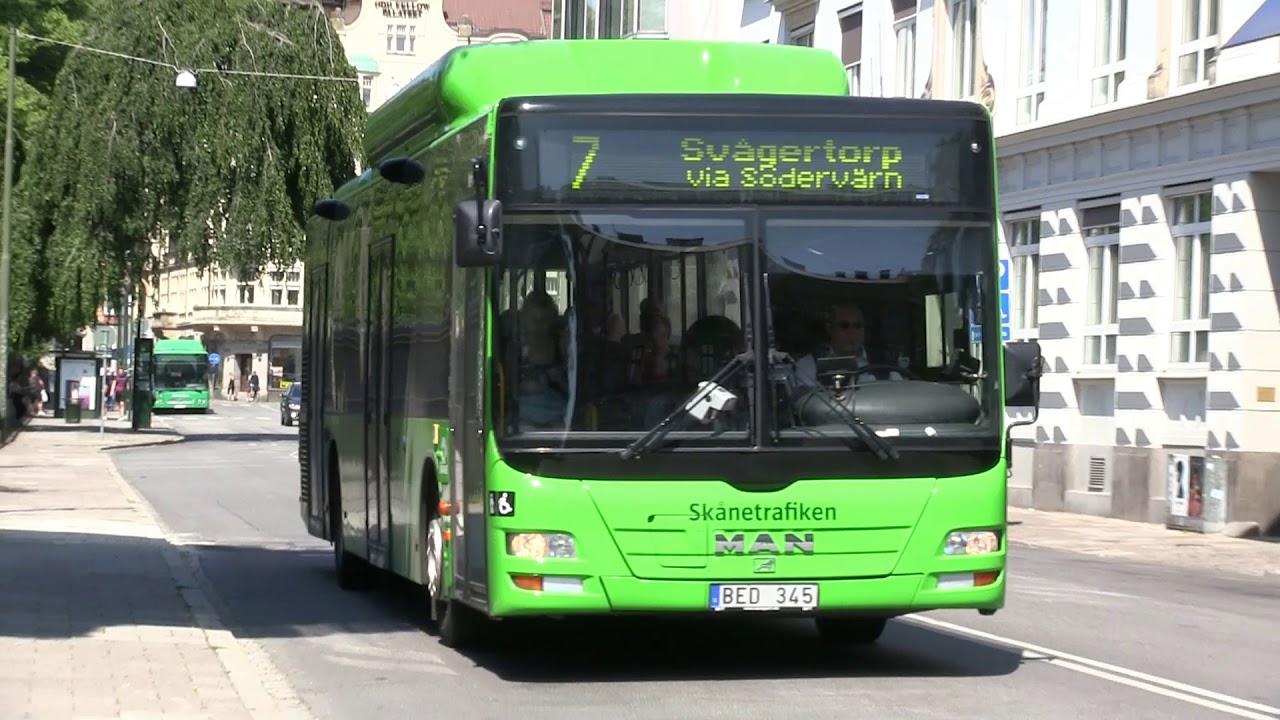 City Buses Malmo Green Stadtbus 2018