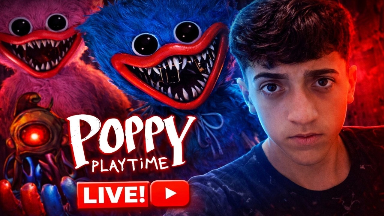 😱 AO VIVO AGORA: Poppy Playtime — Será que eu sobrevivo ao terror? 👀🔥