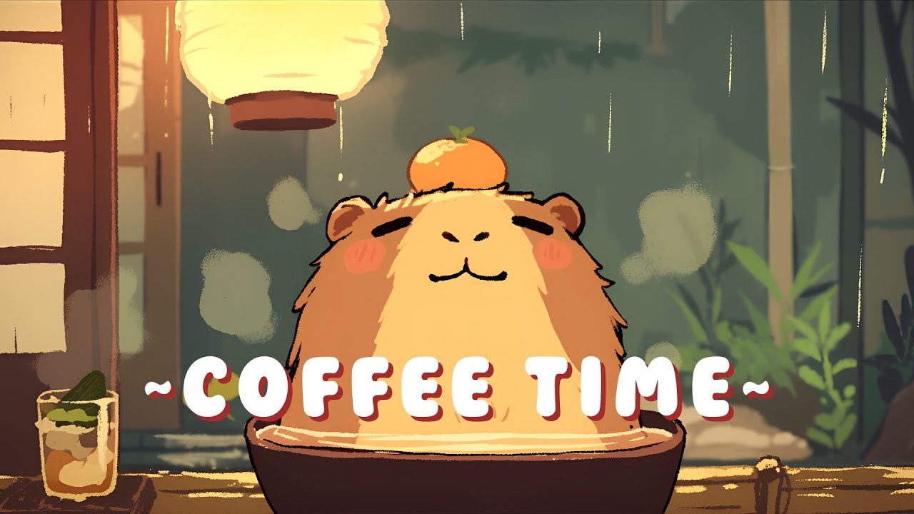 Lofi Capybara Radio - Chill Beats to Help You Relax ~ Quiet Moments ~ 🦫 🎵 ✨