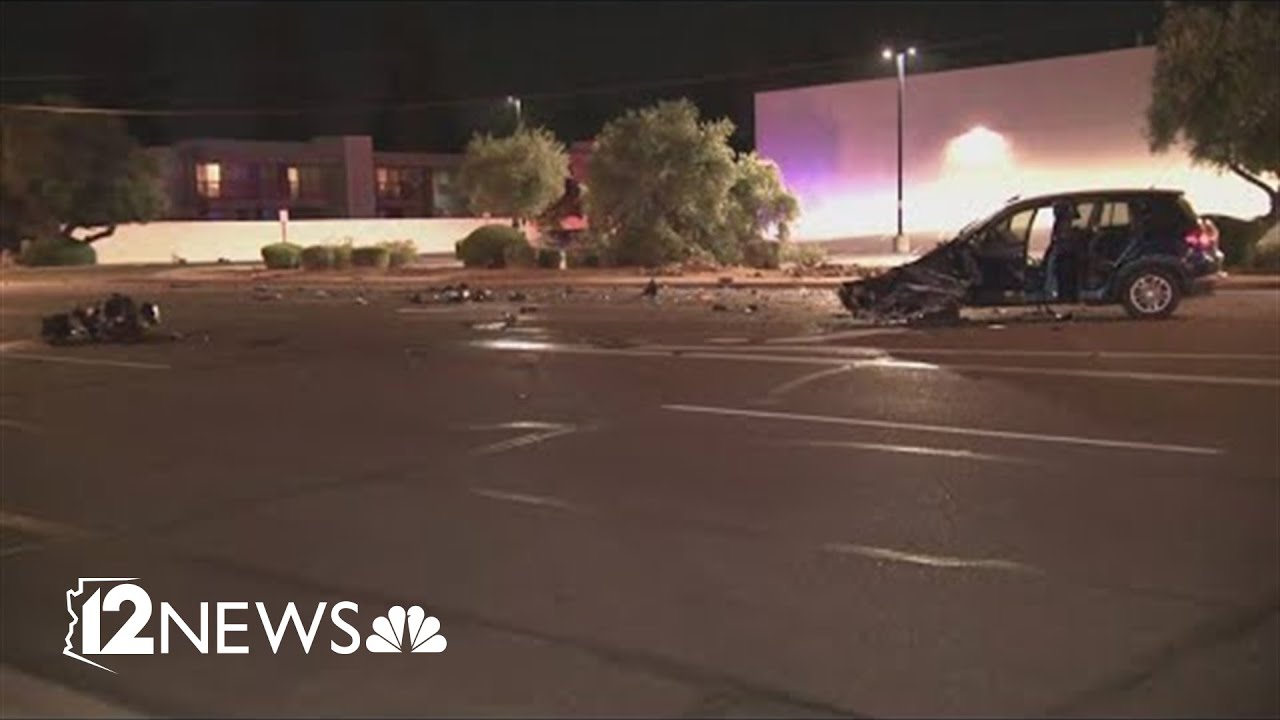 One dead, three seriously injured in Phoenix fiery crash