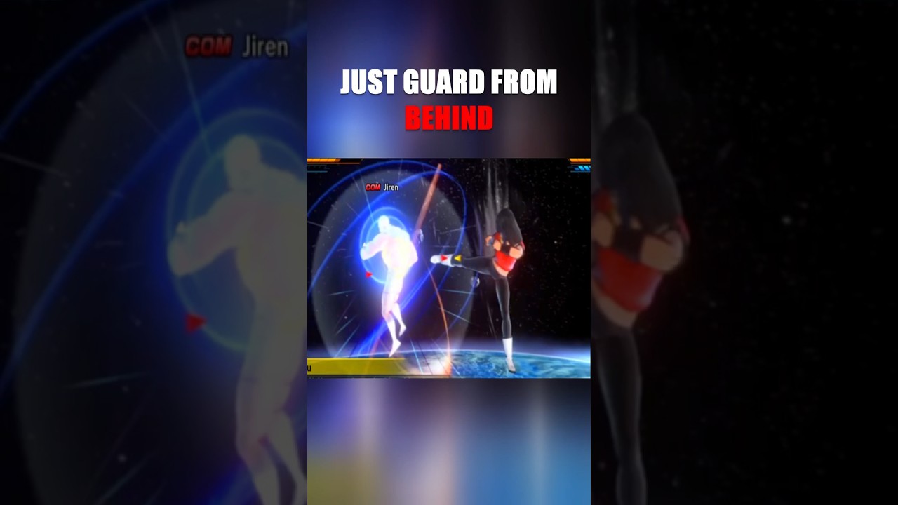 HE DID A JUST GUARD FROM BEHIND?!