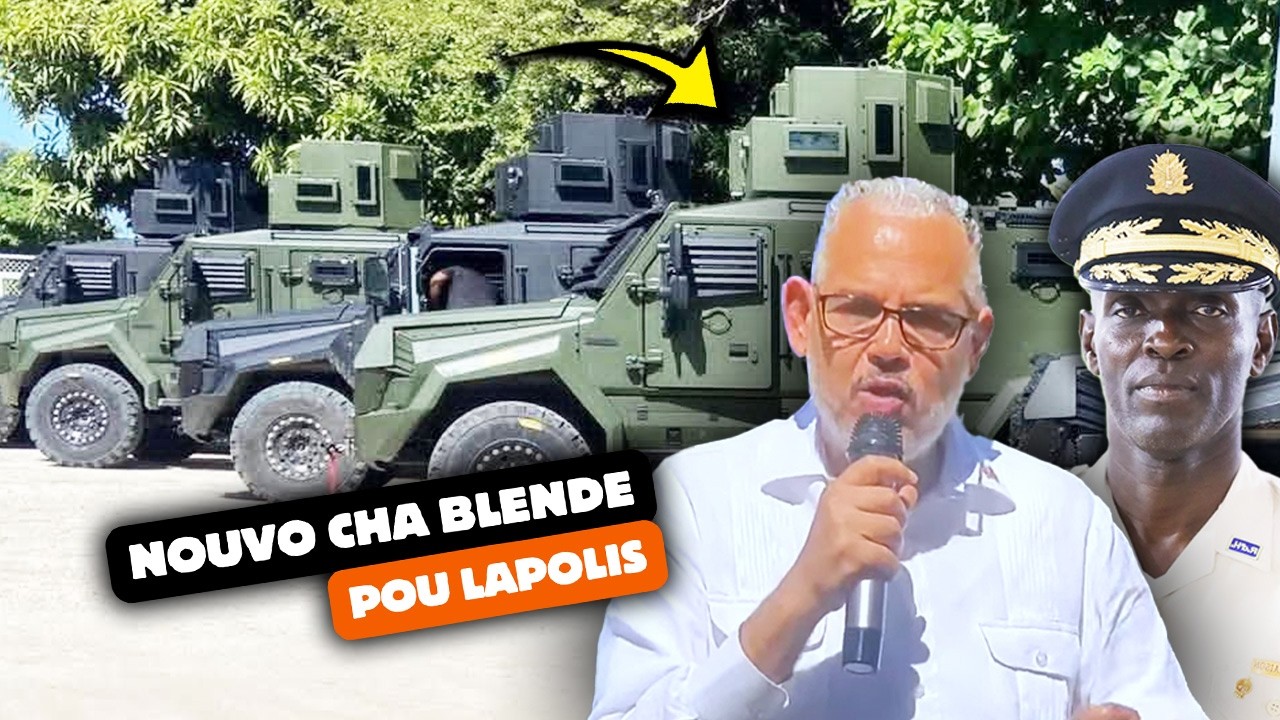 GWO CHOK POU VIV ANSANM. NOUVO CHA BLENDE FENK RANTRE NAN PEYIA. PM ALIX CHOKE TOUT MOUN AK MESAJ SA