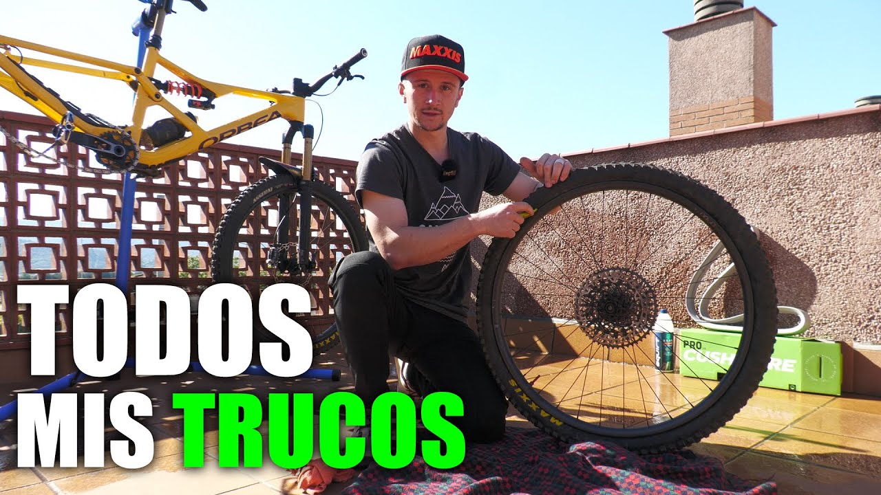 Como Cambiar las Cubiertas MTB Fácilmente ¡Evita Pinchar con Esto! 👆​