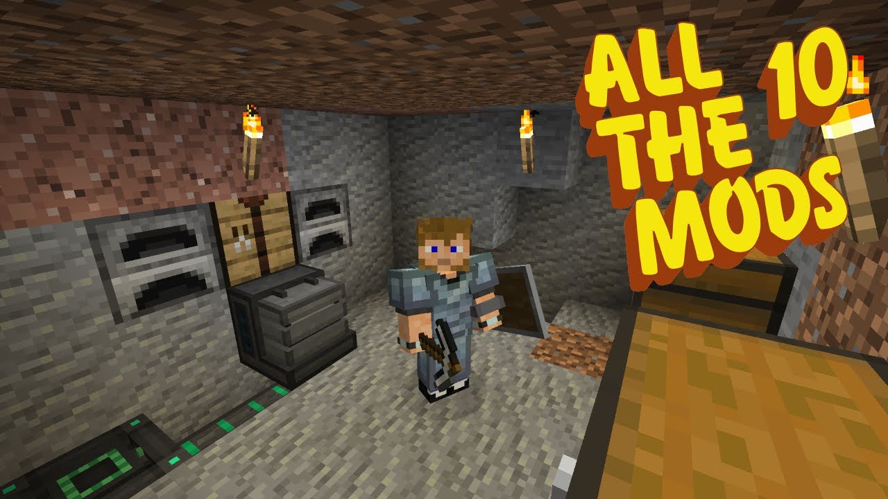 All The Mods 10 (ATM10) - Эпизод 01 - Начало Механизма!
