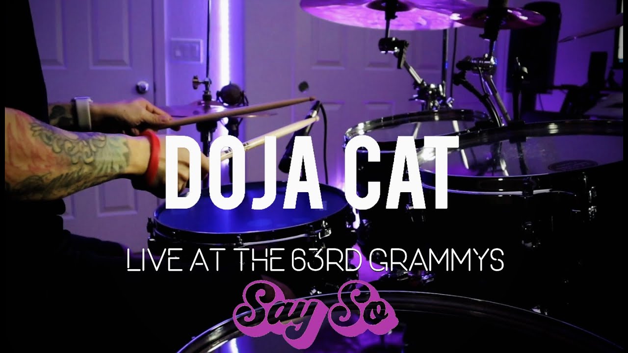 Doja Cat - Say So | 2021 GRAMMYs Live Arrangement | Gary Romero II | Drum Cover
