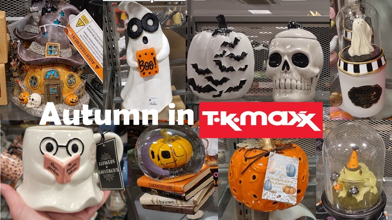TK Maxx Autumn & Halloween Shop With Me 2025 | Cozy Home Décor Finds!
