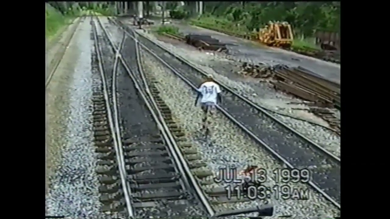 RARE 1999 footage of Norfolk Southern cab ride from Norton to Andover Va --for serious railfans only