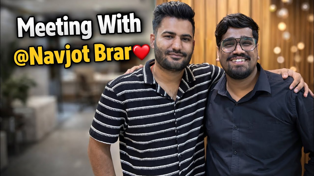 Meeting With @iNavjotBrar ❤️