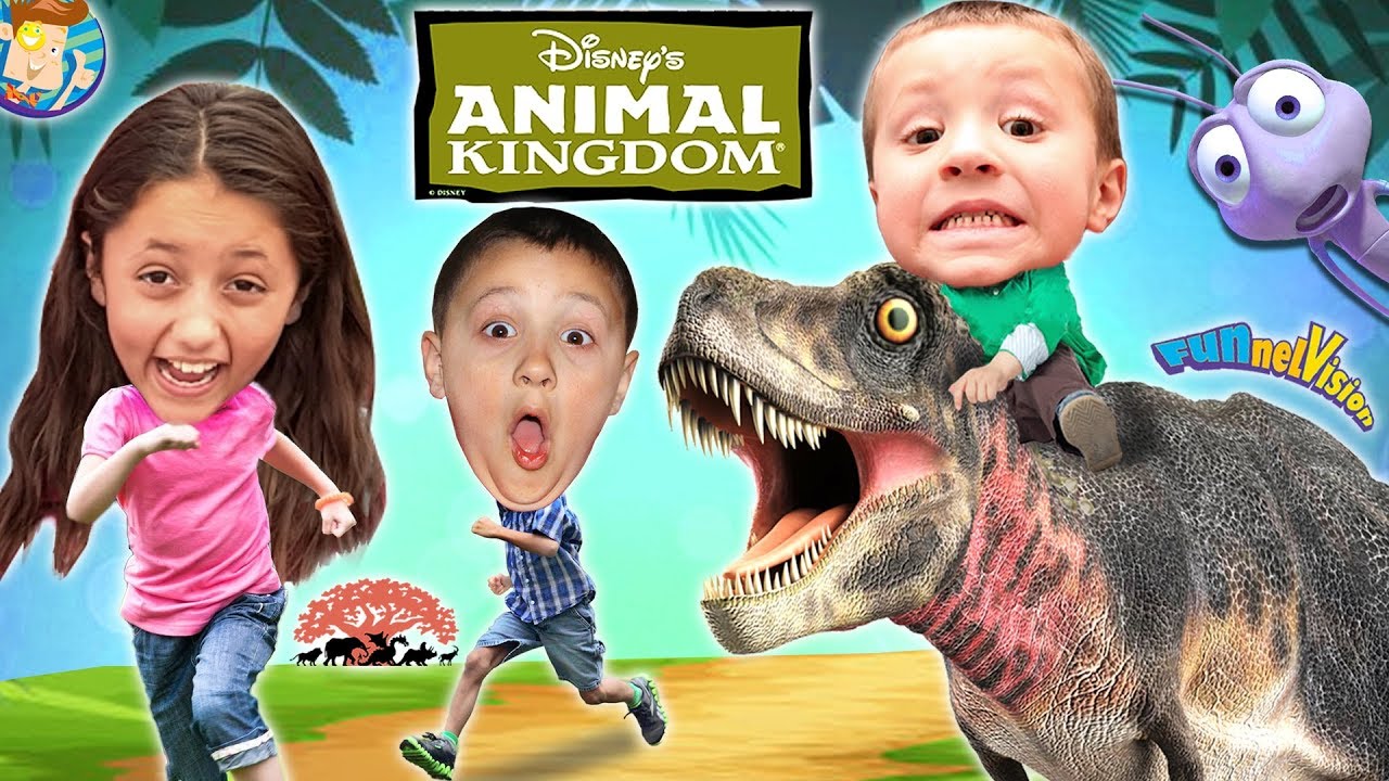 Disney's Animal Kingdom Adventure FUNnel V Park Hopper Family Vacation Fun! 2015