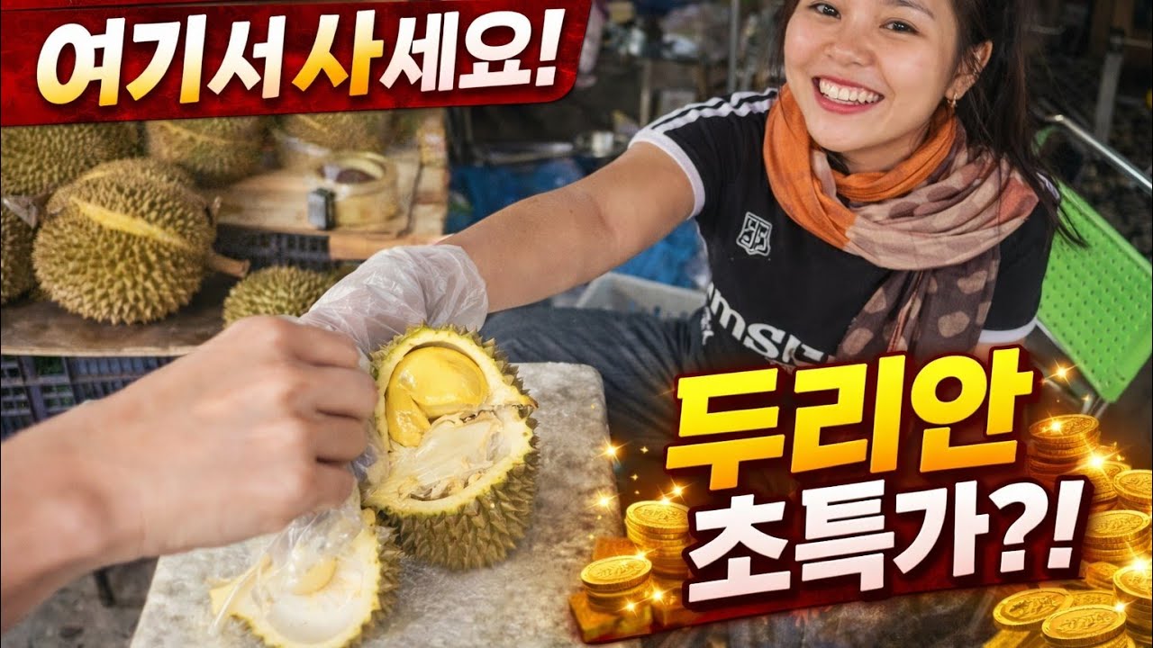 다낭커플 베트남 다낭 두리안은 여기서 사세요.