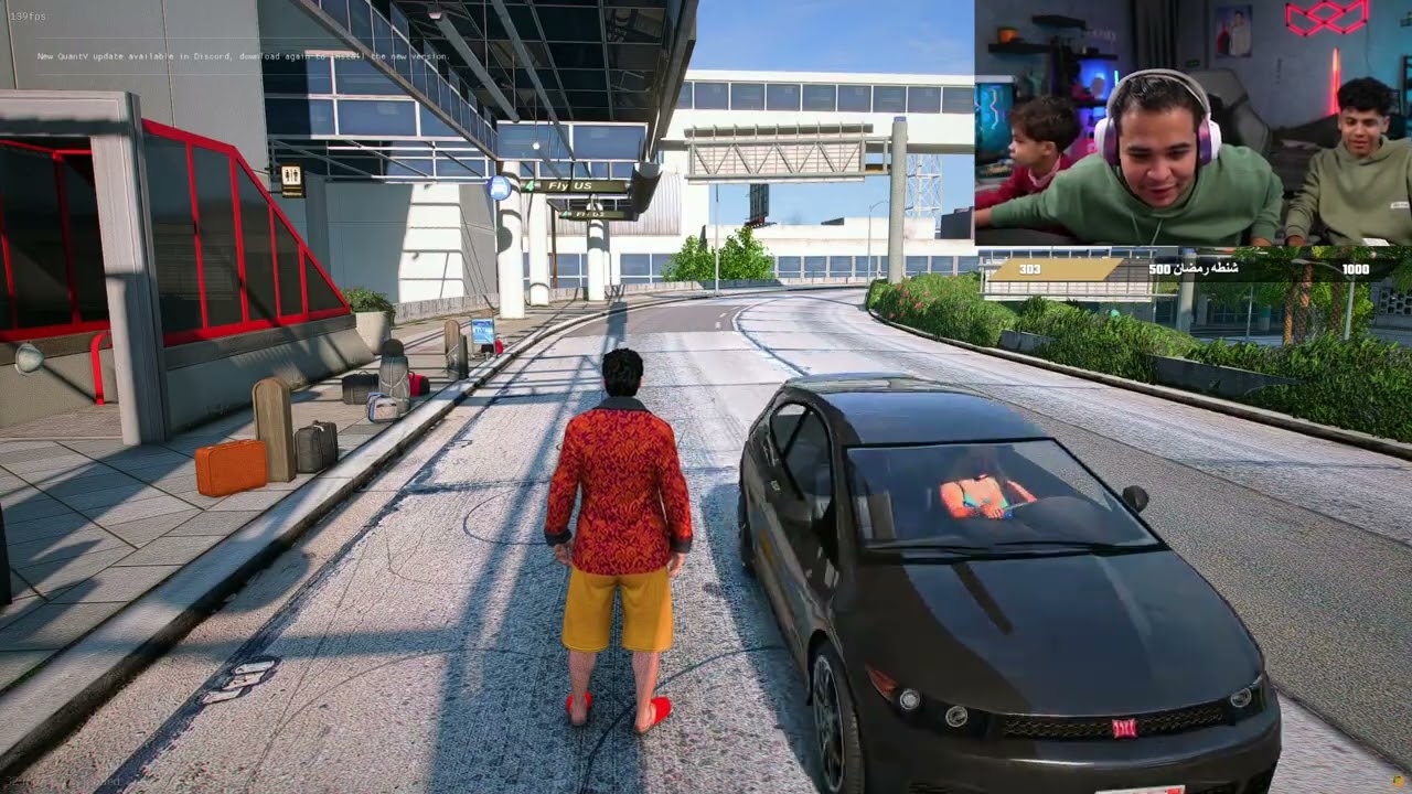 عمرو سهرة gtav اليوم 16 فبراير الجزء 1
