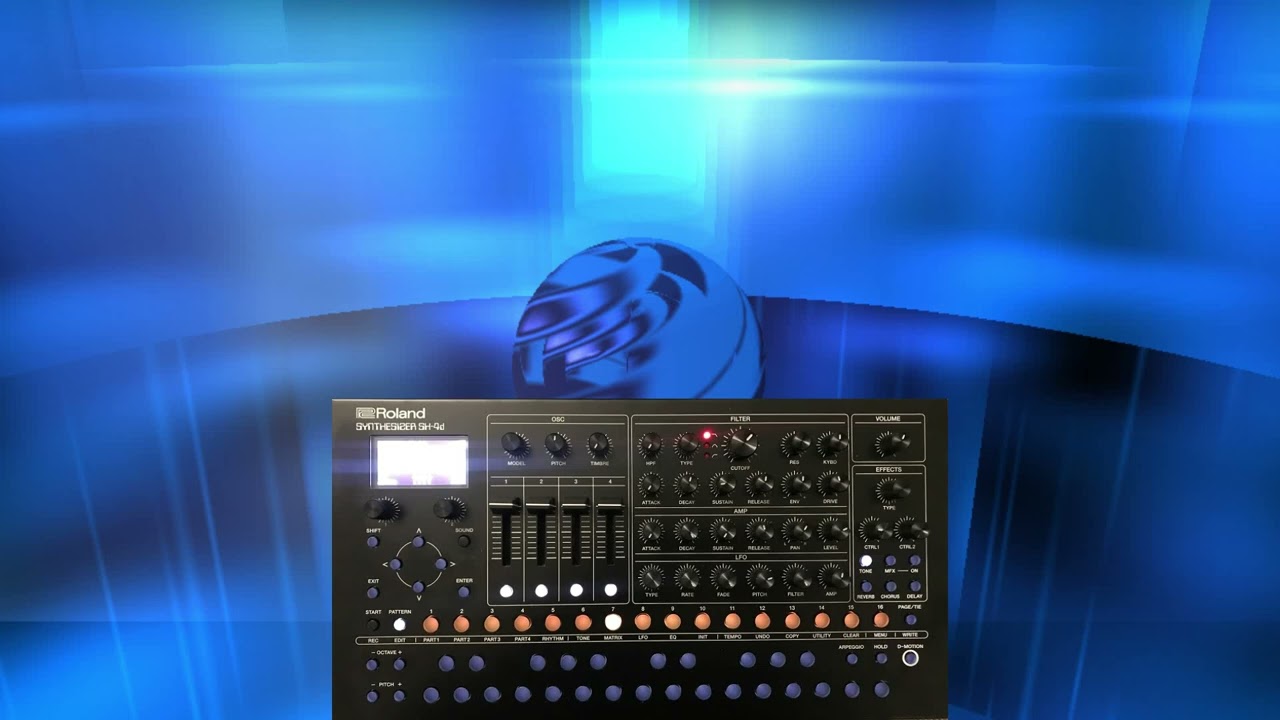 Roland SH4D - Blue Atmosphere