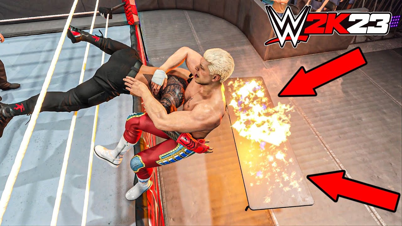 WWE 2K23: Лучшие моменты OMG