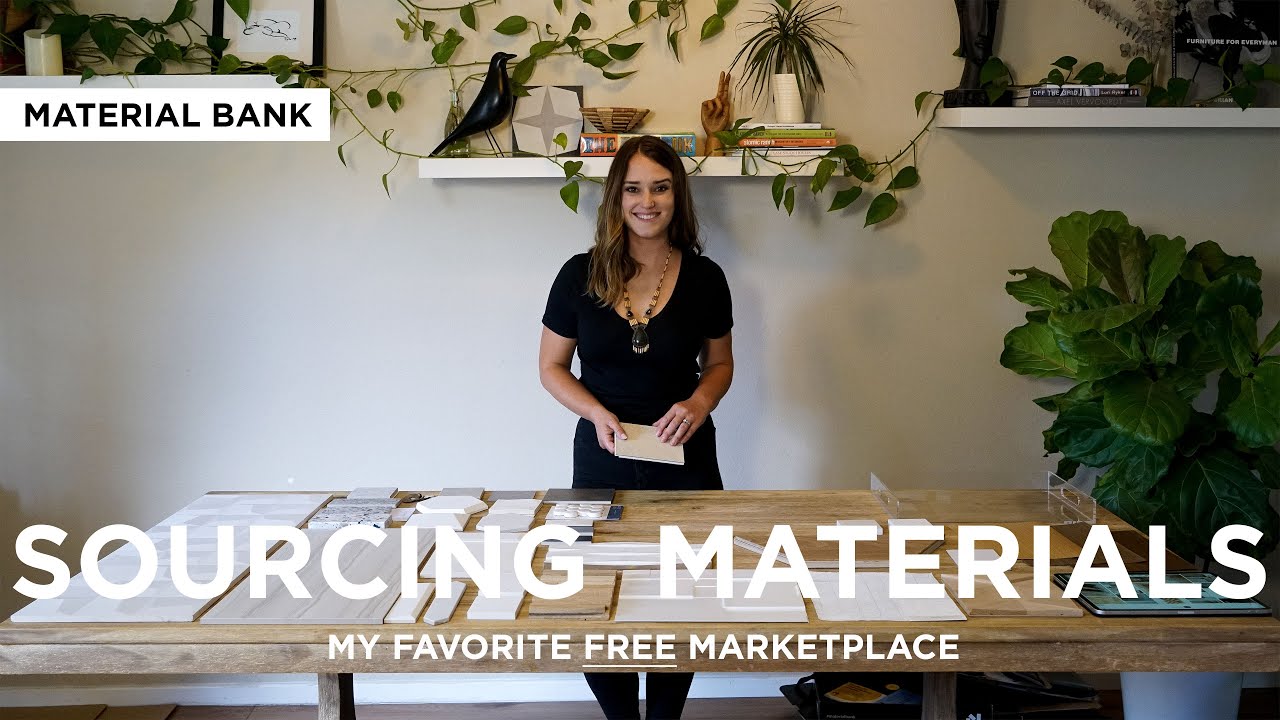 Sourcing Architectural + Design Materials