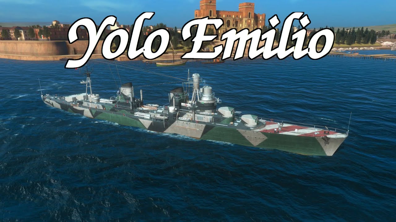 World of Warships Blitz - Italian destroyer 