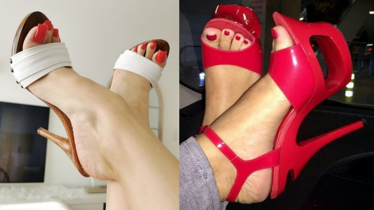 Walk Tall in Pencil Heels: Innovative Sandals Shoes  Designs Ladies Footwear