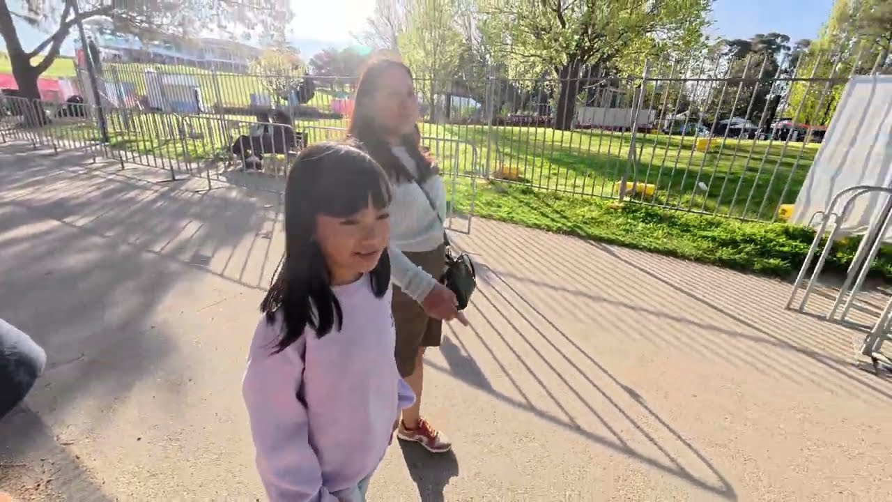 Floriade in Canberra with the family