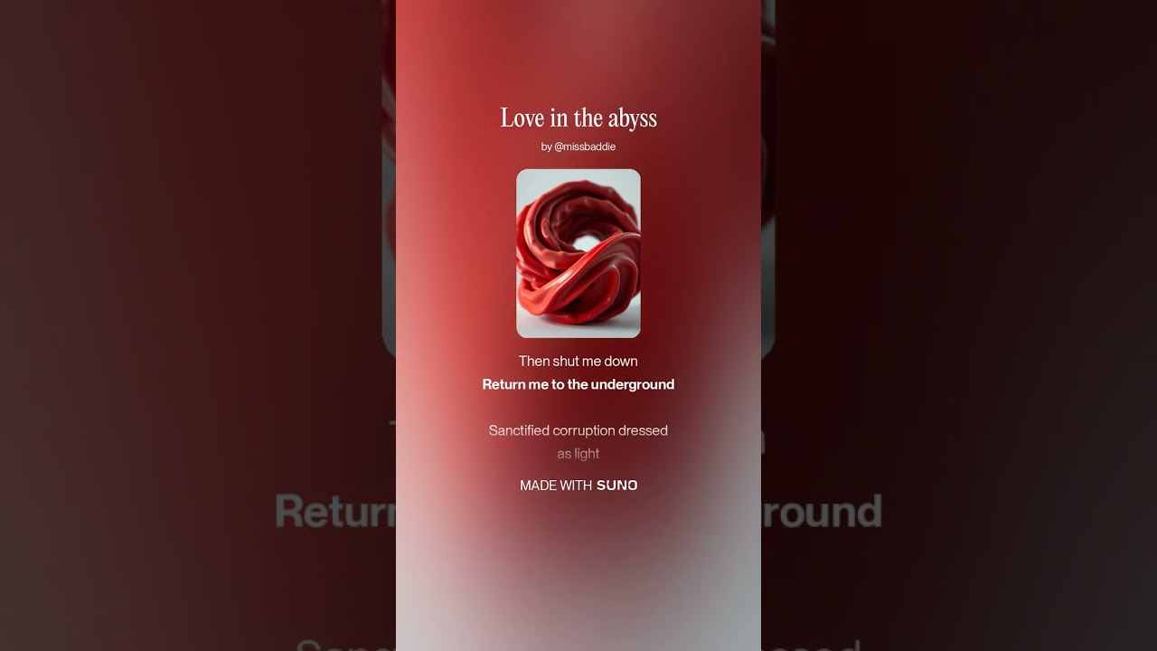 Love in the abyss