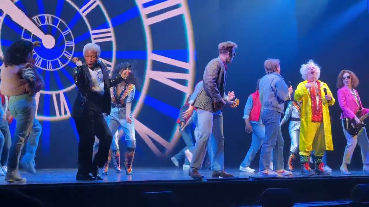 Back to the Future The Musical Curtain Call 2/12/26 evening performance with 5 swings performing