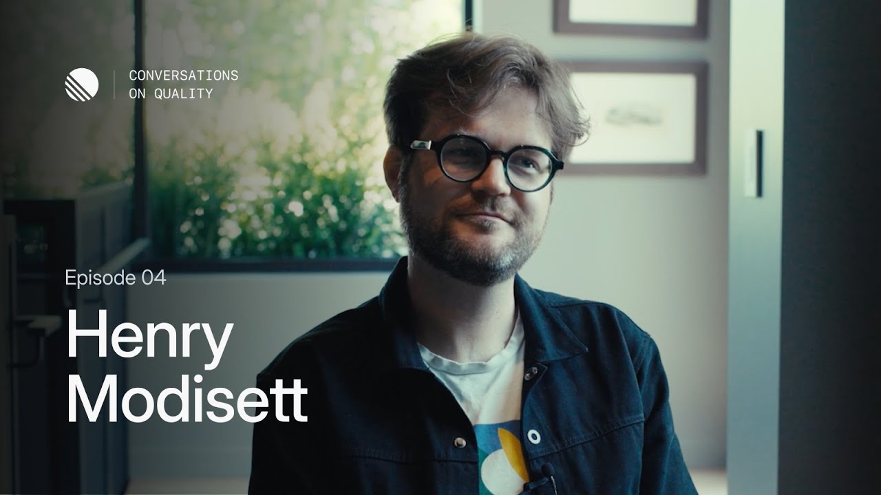 Henry Modisett (Perplexity) – Conversations on Quality (Episode 04)