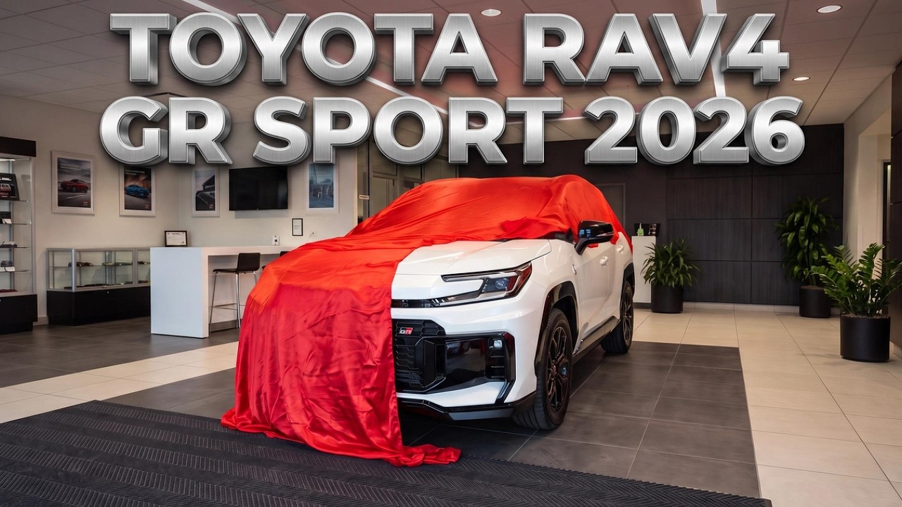 2026 TOYOTA RAV4 GR SPORT WHITE