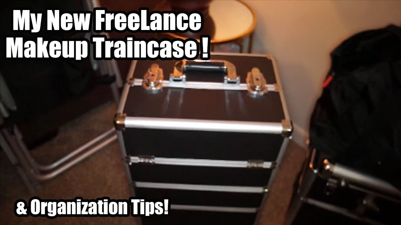 My New Makeup Artist Traincase & Organization