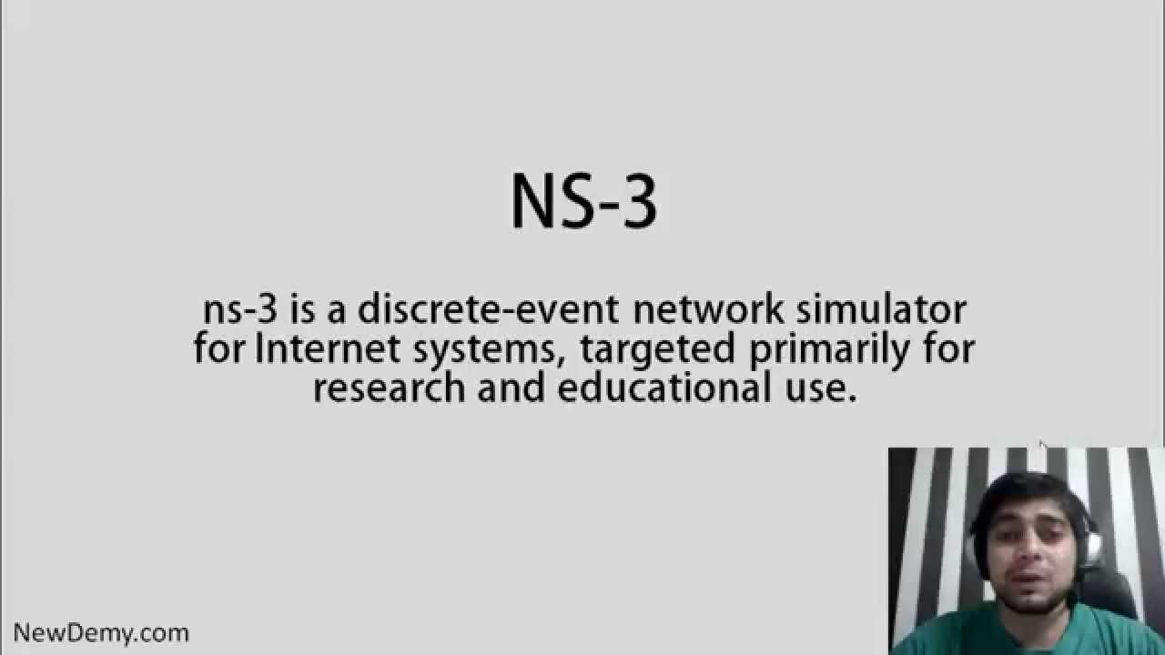 Introduction to installation of network simulator 3   ns3