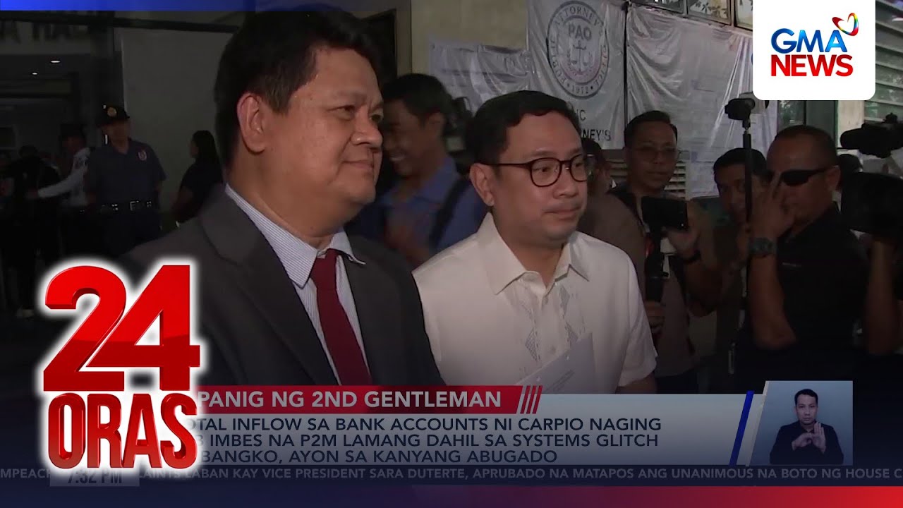Asawa ni VP Duterte na si Manases Carpio, sinabing kasinungalingang sabihin... | 24 Oras