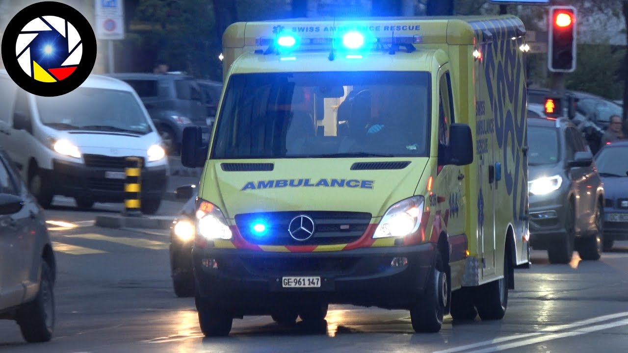 Ambulance 928 Gen&egrave;ve // Emergency Ambulance Geneva