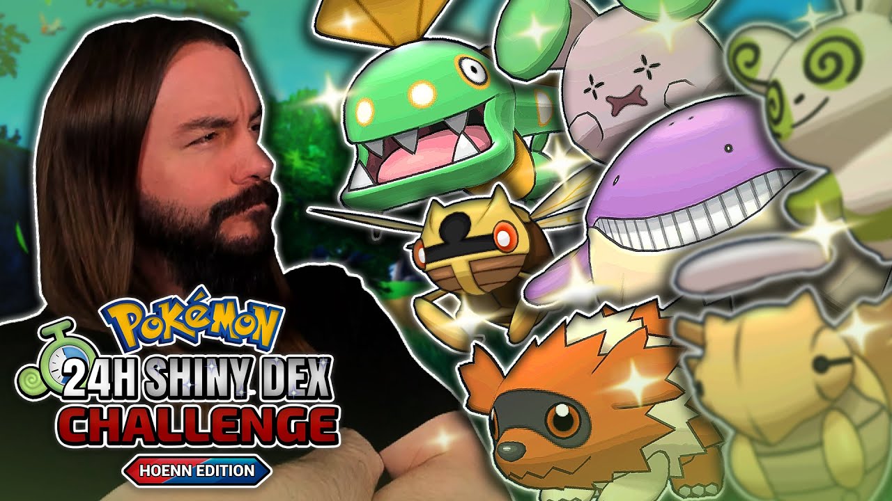 COMPILATION DE MES 10 SHINY - SHINY DEX CHALLENGE : EDITION HOENN | REACTIONS