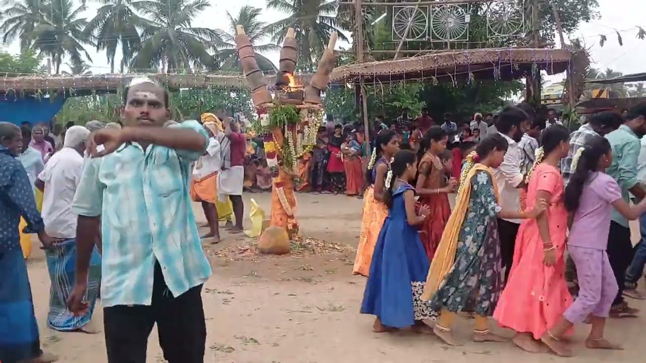 ஸ்ரீ சேத்துமாரியம்மன் கோவில் கம்பம் நடும் விழா 1 | Sri Sethumariamman Temple @செல்வராஜ்சாணார்பாளையம்