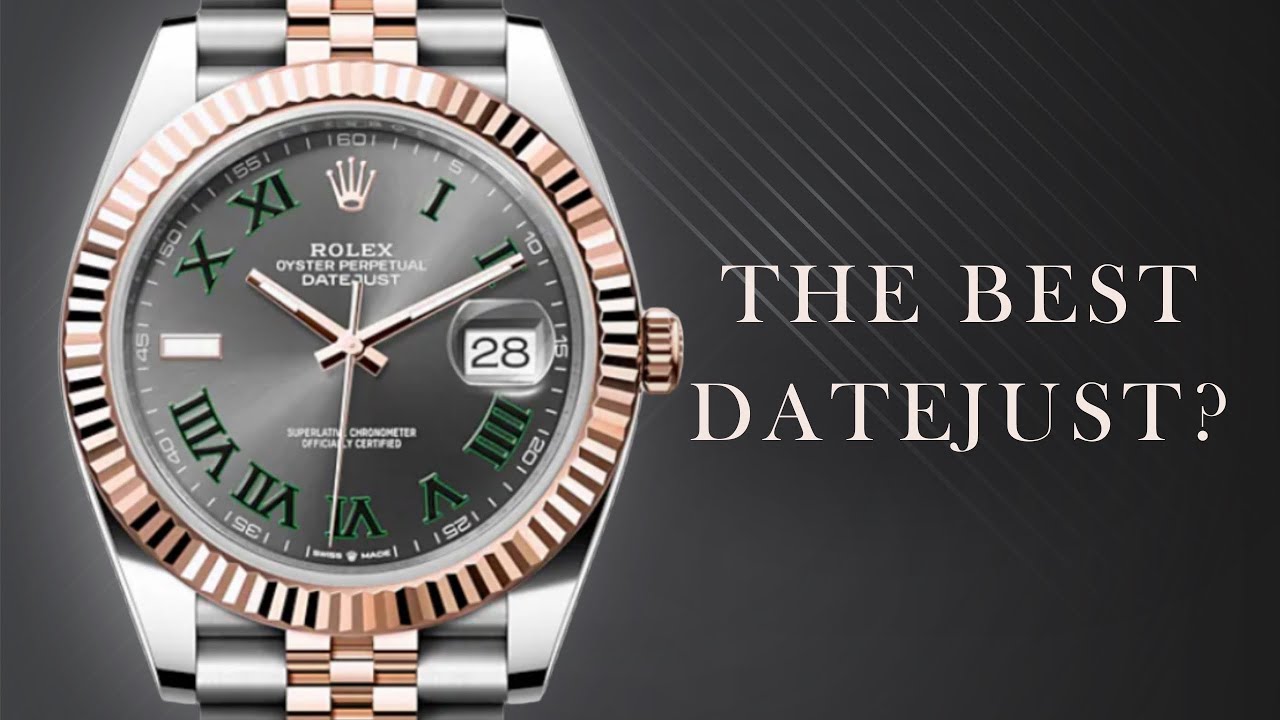 Rolex Datejust “Wimbledon” — лучшая модель Datejust? | 126331